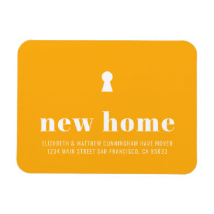 Imán Hogar nuevo de corte de clave de Moda Minimalista 