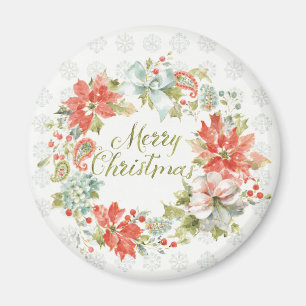 Imán Hogar para las fiestas Feliz Navidad