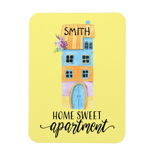 Imán Hogar Sweet Apartment (Vertical)