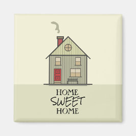 Imán Hogar Sweet Home Cita Cute House
