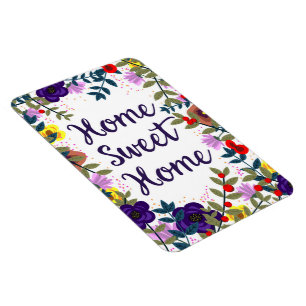 Imán Hogar Sweet Home Floral Reef