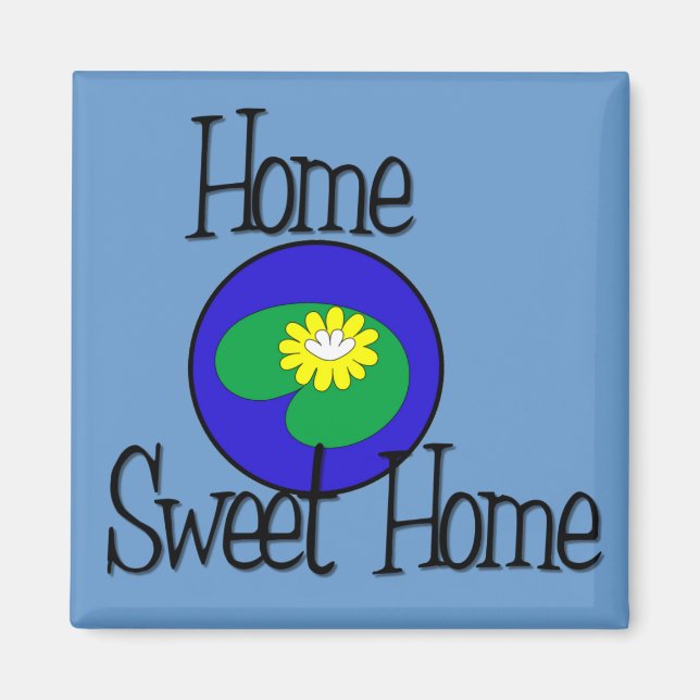 Imán Hogar Sweet Home Lilly Pad Magnet (Frente)