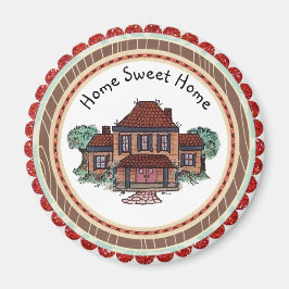 Imán Hogar Sweet Home Magnet