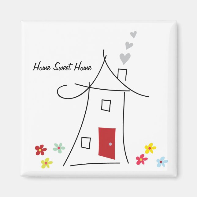 Imán Hogar Sweet Home Magnet Favoritos (Frente)