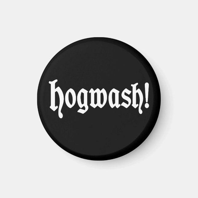 Imán ¡Hogwash! (Frente)