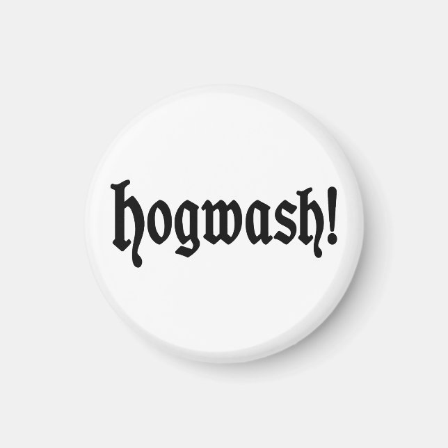 Imán ¡Hogwash! (Frente)
