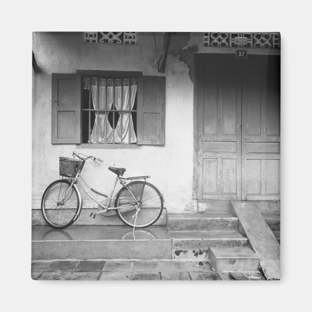 Imán Hoi An Vietnam, Casa con Bicicleta (Frente)