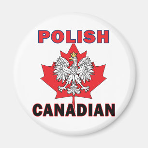 Imán Hoja de águila canadiense polaca