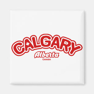 Imán Hoja de Calgary