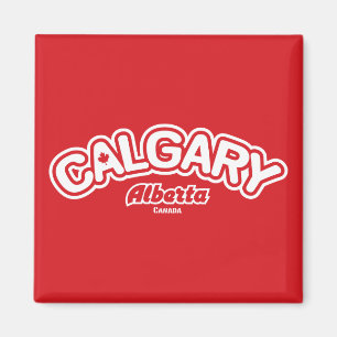 Imán Hoja de Calgary
