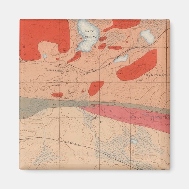 Imán Hoja de Geología Detallada XXIX (Frente)