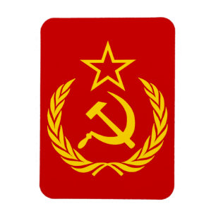 Imán Hoja de hoz y martillo, URSS, CCCP, comunismo
