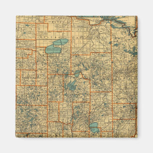 Imán Hoja de ruta de Minnesota