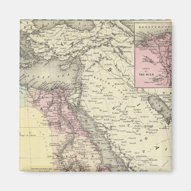Imán Hoja del noreste de África (Frente)