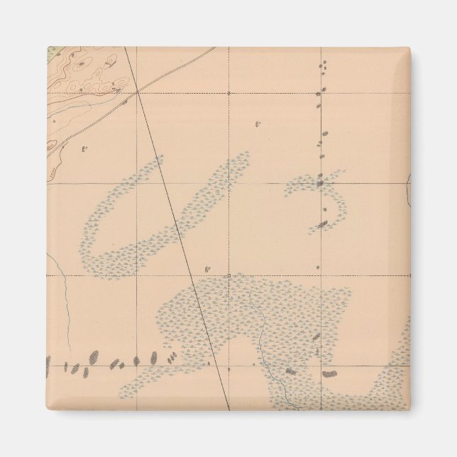 Imán Hoja detallada de geología IX (Frente)