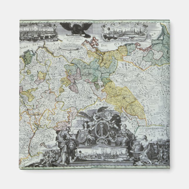 Imán Hoja maestra del soberano prusiano (Frente)