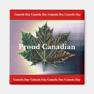 Imán Hoja orgullosa del Canadiense-Arce