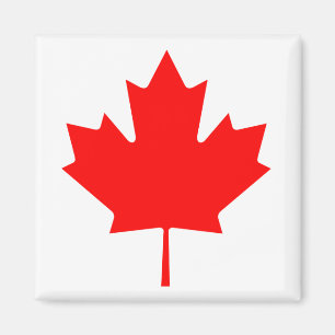 Imán Hojas de arce de Canadá