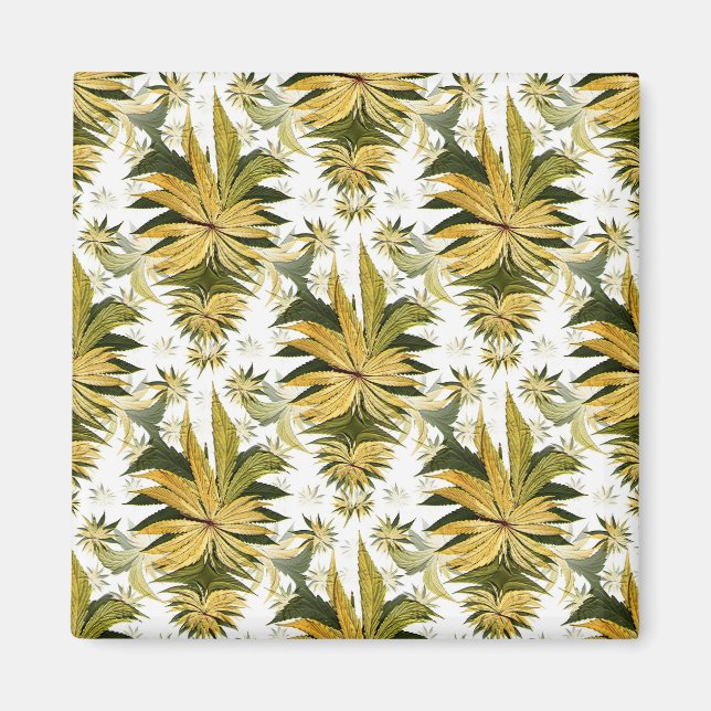 Imán Hojas de arce japonesas...... (Frente)