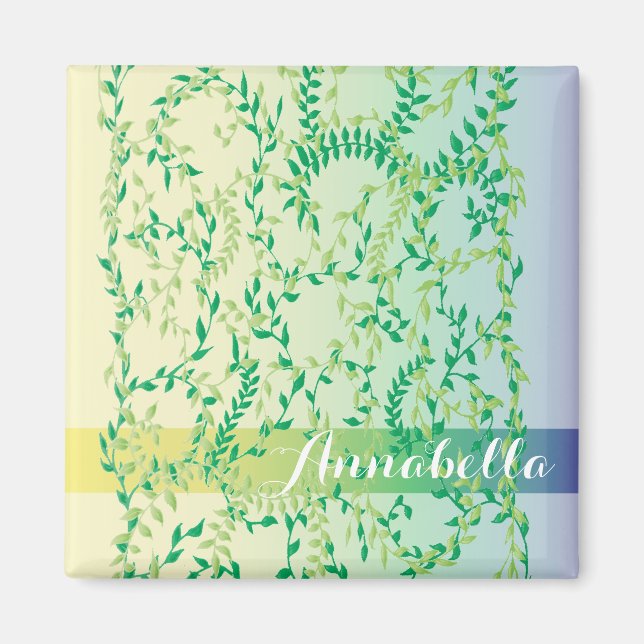 Imán Hojas de baile (Frente)