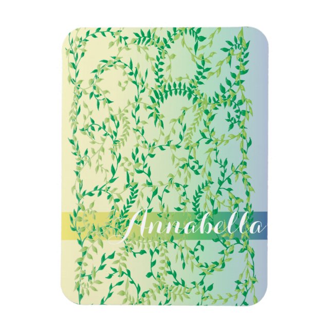 Imán Hojas de baile (Vertical)