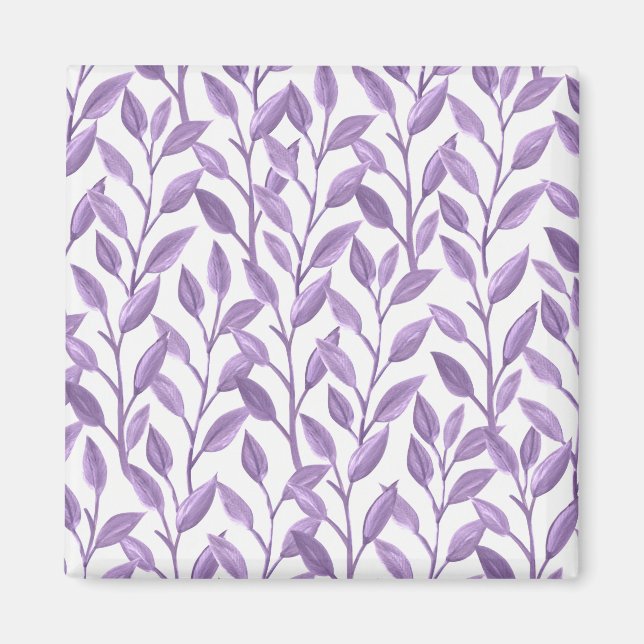 Imán Hojas de lavanda (Frente)