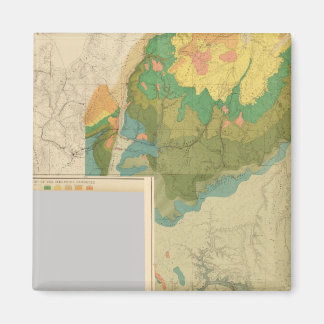 Imán Hojas de mapa geológico