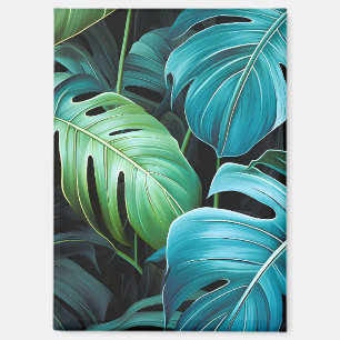 Imán Hojas de Monstera Botánica Foliaje Tropical de la 