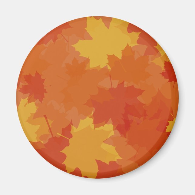 Imán Hojas de otoño (Frente)