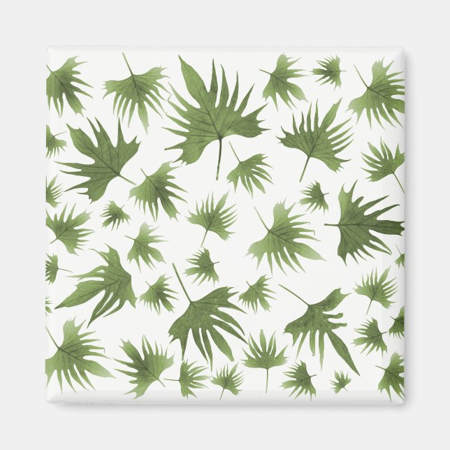 Imán Hojas de Vino Canarias (Frente)