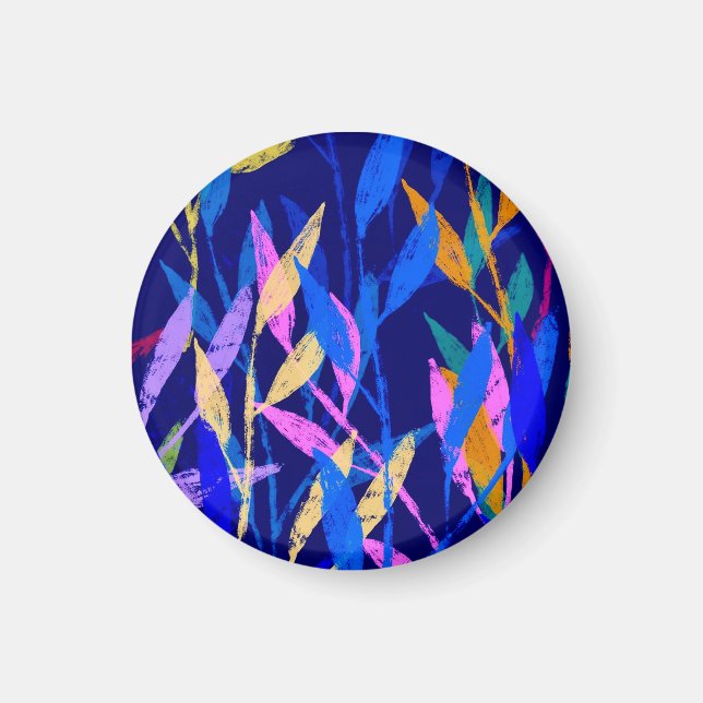 Imán Hojas vibrantes (Frente)