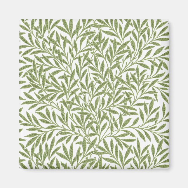 Imán Hojas victorianas de William Morris (Frente)