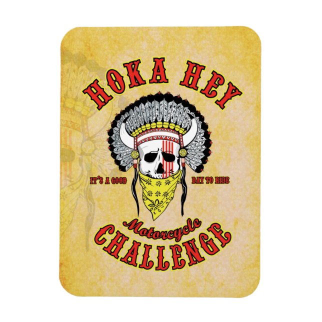 Imán Hoka Hey Challenge Magnet (Vertical)
