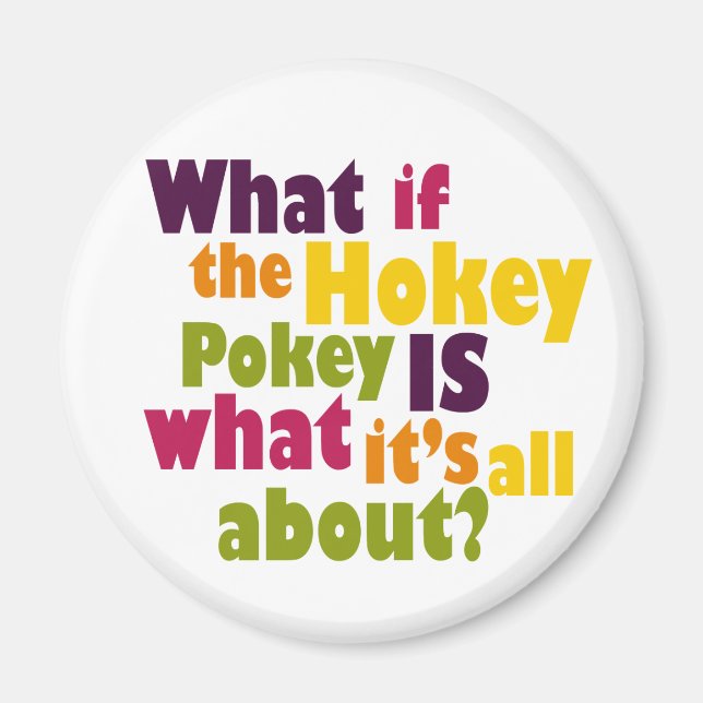 Imán Hokey Pokey (Frente)