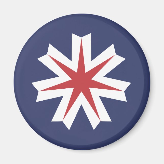 Imán Hokkaido, Japón (Frente)