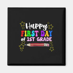 Imán Hola 1er Grado 2034 Feliz Primer Día De Primer Gra