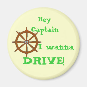 Imán Hola Capitán Amarillo