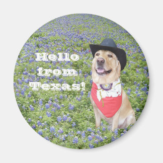 Imán ¡Hola desde Texas!