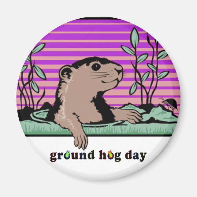 Imán Hola, Groundhog's Shadow - (Frente)