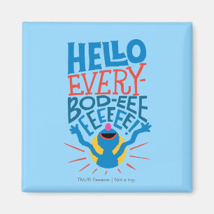 Imán Hola Grover