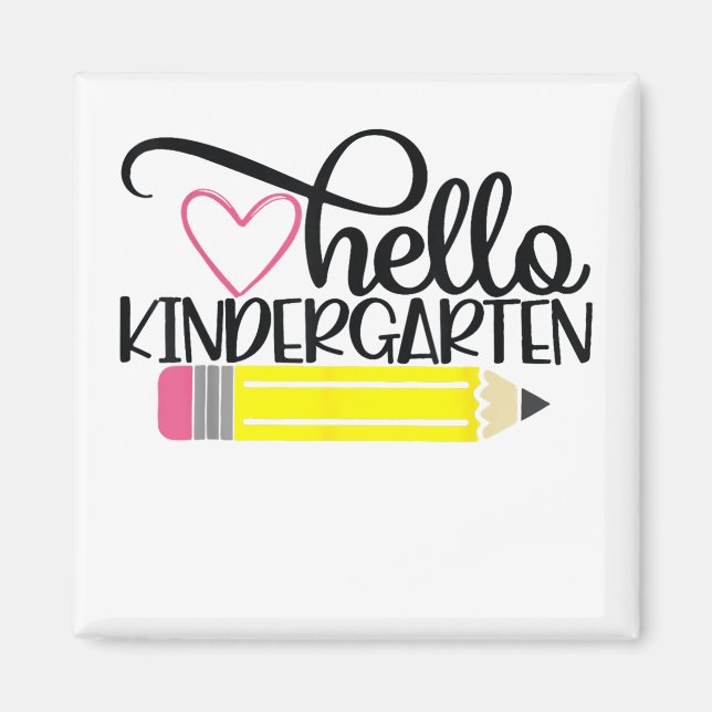 Imán Hola, Guardería De Vuelta A La Escuela (Frente)