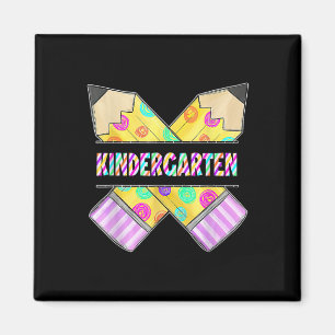 Imán Hola Kinder Leopardo Tie Dye Lápiz Camiseta Divert