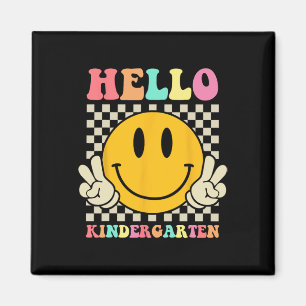Imán Hola Kindergarten Byck Para Escuela Groovy Profeso
