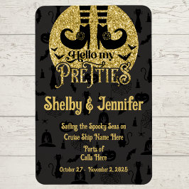 Imán Hola Mi Puerta De Cruceros Halloween