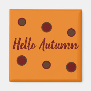 Imán Hola Otoño