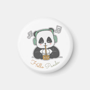 Imán Hola panda