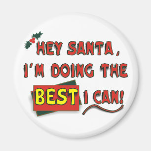 Imán ¡Hola Santa!