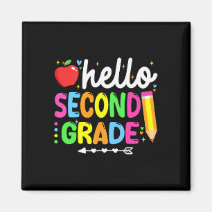 Imán Hola Segundo Grado 2do Grado Regreso a la Escuela