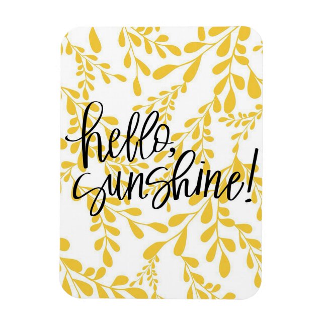 Imán Hola Sunshine (Vertical)