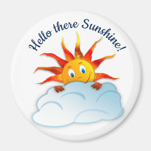 Imán Hola, Sunshine Magnet, Sonriente Sun